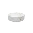 Round Marble Washbowl No Tap Holes 355mm