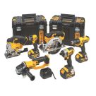 Refurb DEWALT DCK677M3T-GB  18V 3 x 4.0Ah Li-Ion XR  Cordless 6 Piece Kit