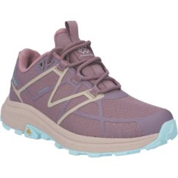Hi-Tec  Size 4 Womens Rose Waterproof  Non Safety Shoes