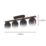 Eglo Filago Ceiling Light Black/Brown