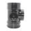 FloPlast  Solvent Weld 2-Boss Double Socket Access Pipe Black 110mm