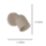Eglo Tilston Cylindrical 1-Light Spotlight Sandy