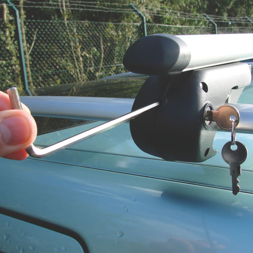 Funmo 4Pcs Universal Roof Box Car Van Mounting Fitting Set, Roof Box U...