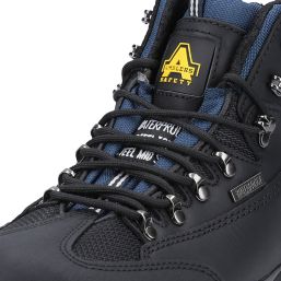 Amblers FS161 Size 13  Black/Blue Waterproof Steel Toe Cap Safety Boots
