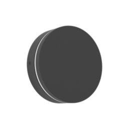 Eglo Pedersano Outdoor LED Circular Wall Light Black 8W 950lm