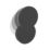 Eglo Pedersano Outdoor LED Circular Wall Light Black 8W 950lm