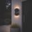Eglo Pedersano Outdoor LED Circular Wall Light Black 8W 950lm