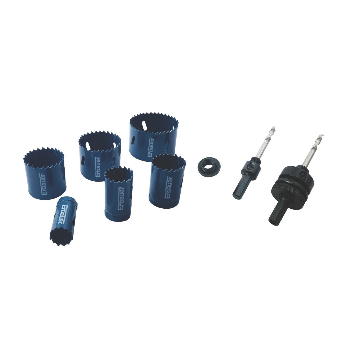 Erbauer 6-Saw Multi-Material Electricians Holesaw Set (239PG)