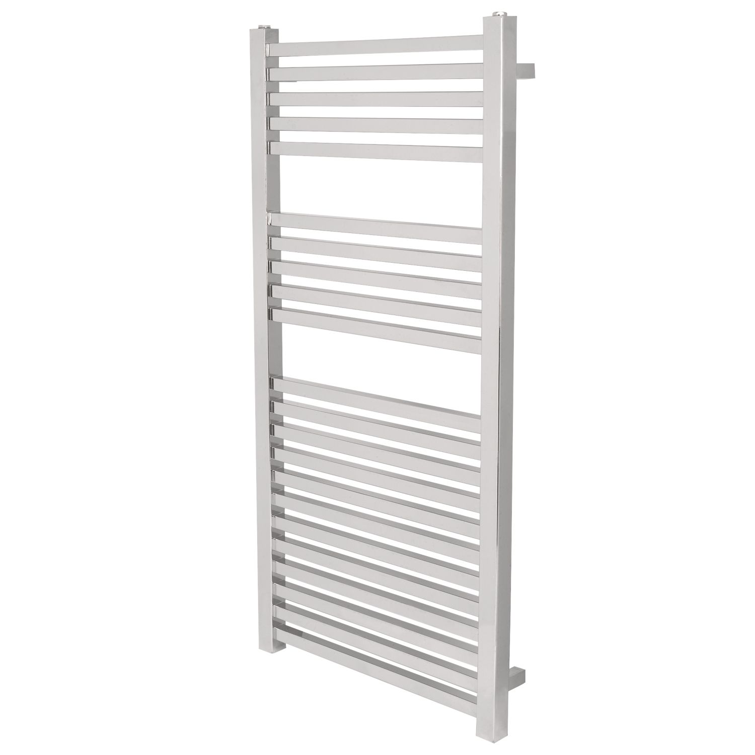 Towelrads 1200mm x 600mm 1590BTU Chrome Flat Designer Towel Radiator (239RY)