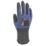 Wonder Grip WG-1875 Dexcut Cut-Resistant Gloves Blue Large
