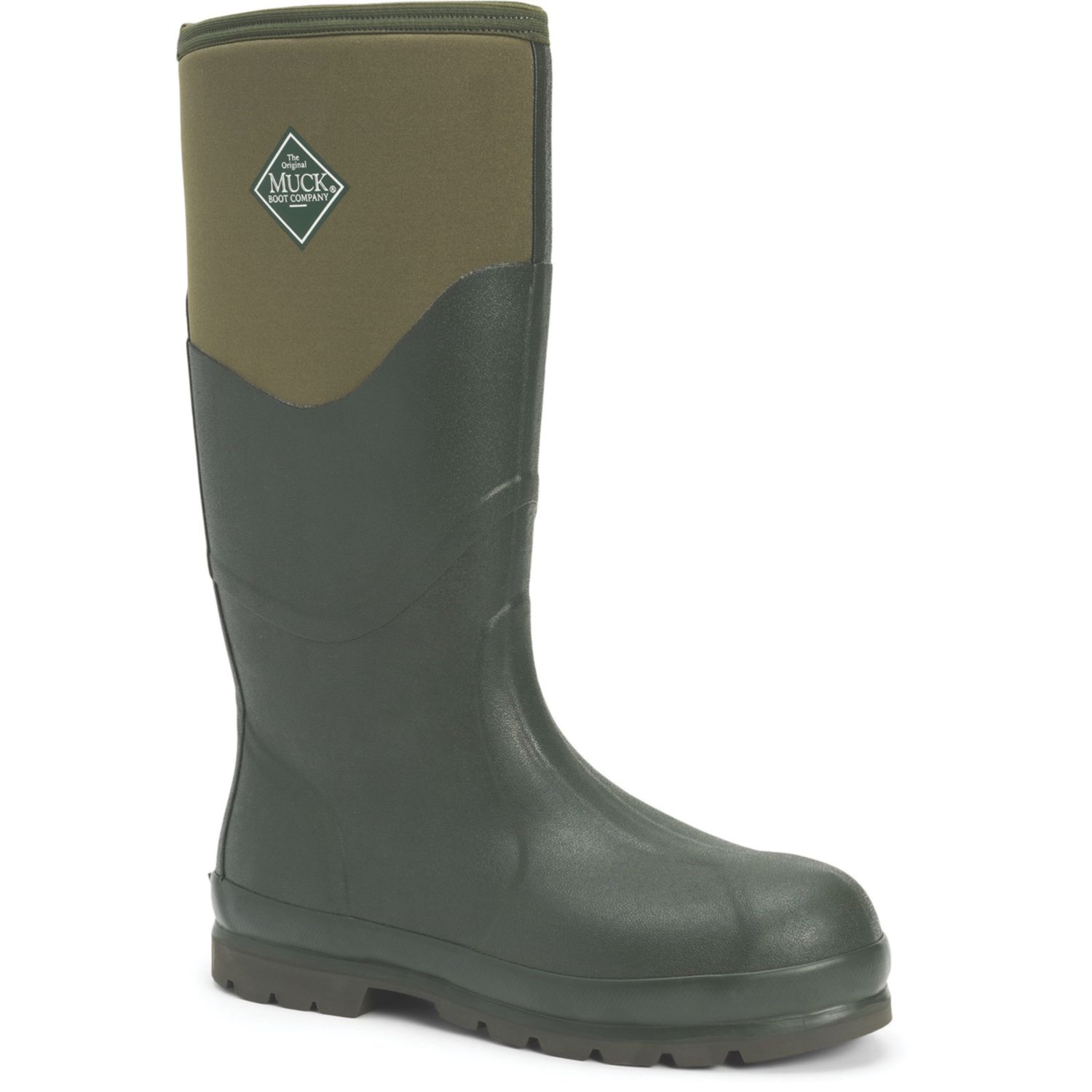 Muck Boots Chore 2K Size 14 Dark Green Non Safety Wellies (239XT)