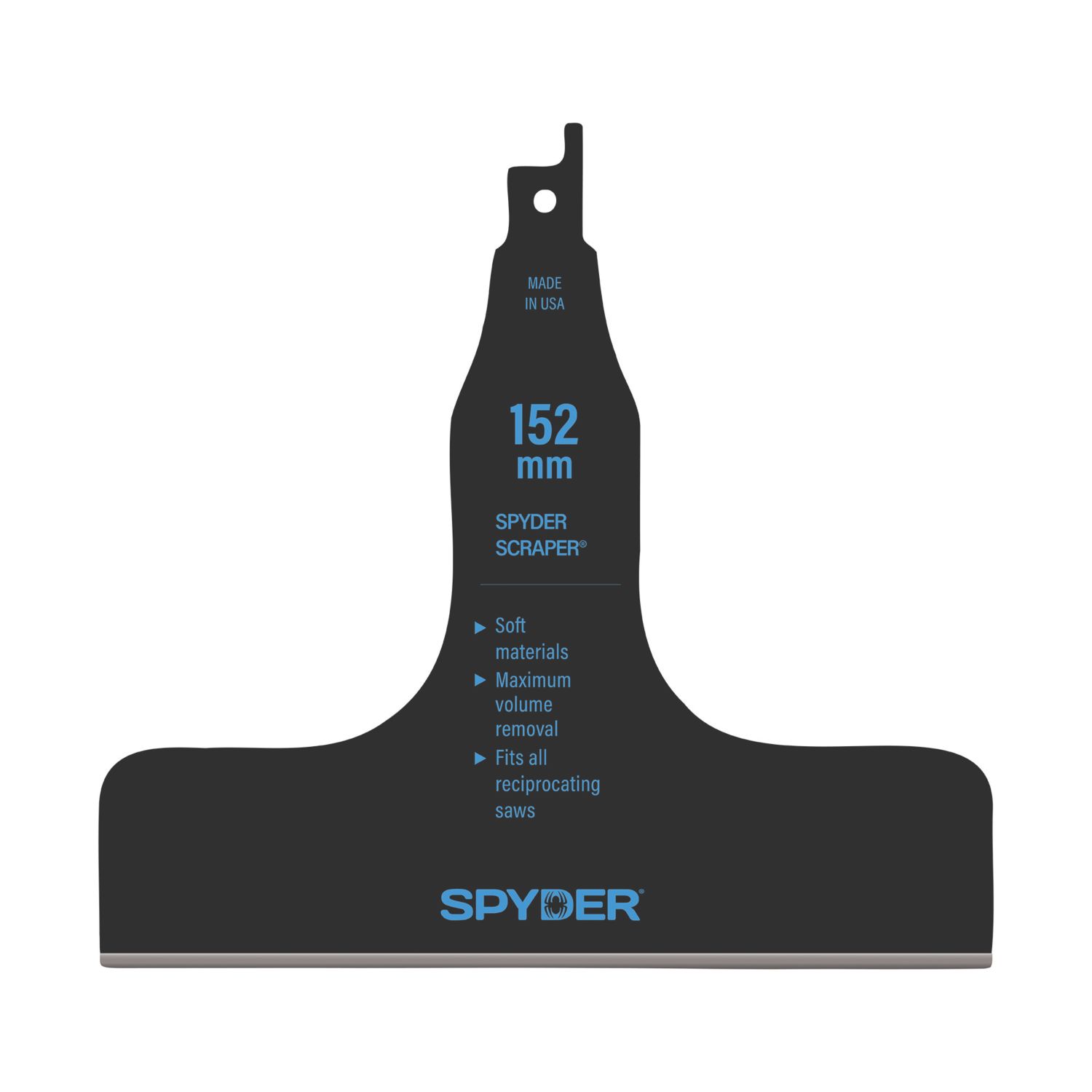 Spyder Silicone Scraper 6" (239YL)