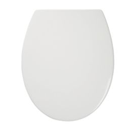 Soft-Close with Quick-Release Toilet Seat Duraplast White