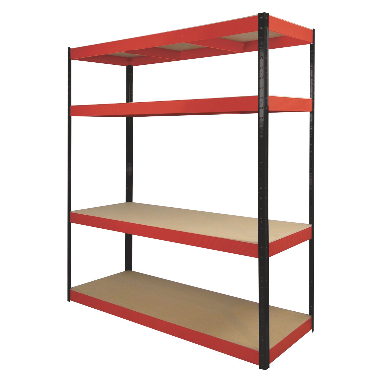 RB Boss 4-Tier Metal Garage Shelving Unit 900mm x 300mm x 1800mm (2403G)