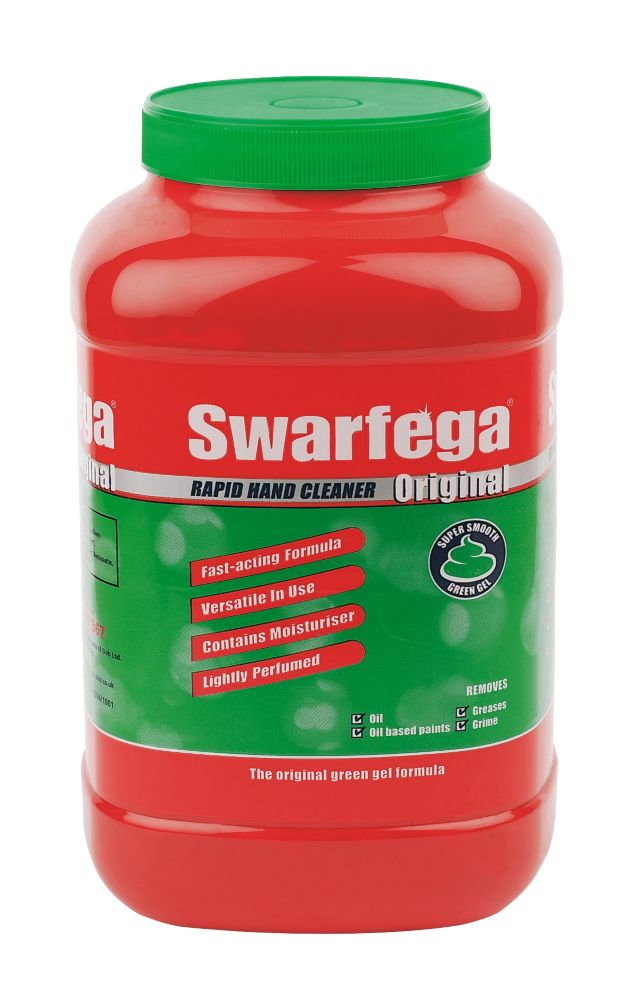 Swarfega Orange Hand Cleaner Pump Pack 4Ltr - Screwfix