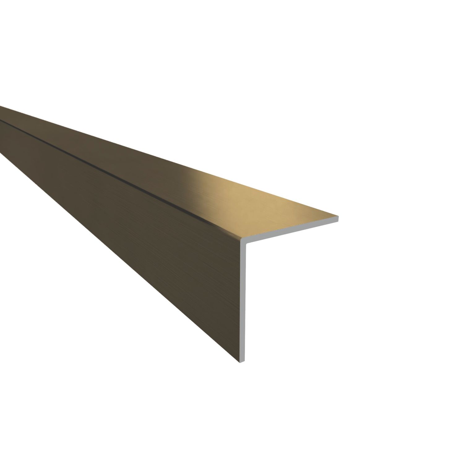 Rothley Antique Brass Corner Profiles 2.5m x 20mm x 20mm 3 Pack (240AF)