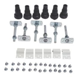 Essentials Quadrant Shower Tray Riser Kit Gloss White 900mm