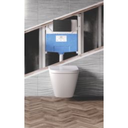 Ideal Standard i.life S Wall-Hung Pan & Concealed Cistern 400mm