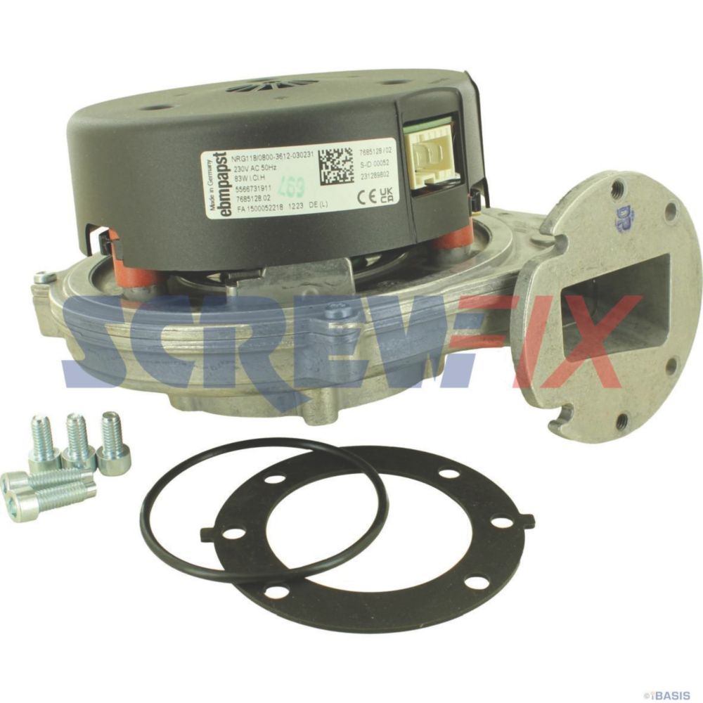 Baxi 7683926 KIT FAN ASSEMBLY - Screwfix