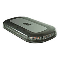 Maypole Amber Surface or Recess-Mounted LED Beacon Lightbar 42 x 3kW 36mm