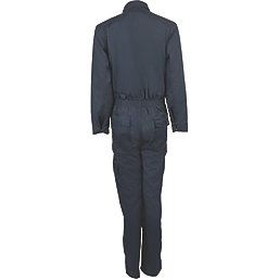 Dickies Everyday Womens Boiler Suit/Coverall Navy Blue Medium 34-40" Chest 30" L