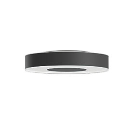 Philips Hue Infuse RGB & White LED Ceiling Light Black 52.5W 3700lm