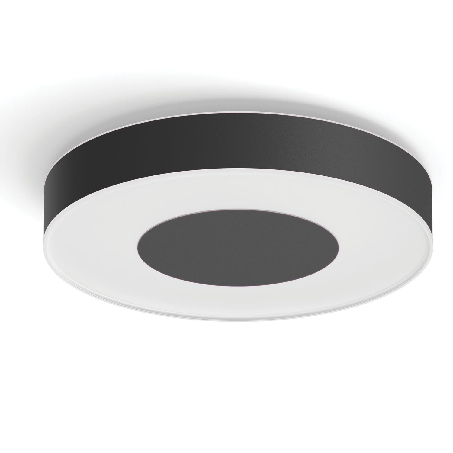 Philips Hue Infuse RGB & White LED Ceiling Light Black 52.5W 3700lm (240RT)