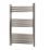 Towelrads 800mm x 500mm 1166BTU Grey / Silver Flat Designer Towel Radiator