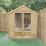 Forest Oakley 6' x 4' (Nominal) Apex Timber Summerhouse with Assembly