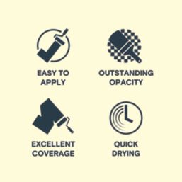 LickPro  2.5Ltr Yellow 05 Vinyl Matt Emulsion  Paint