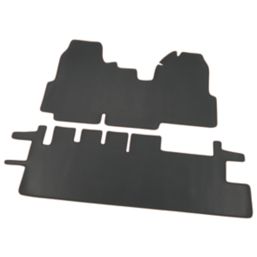 Unique Products Ford Transit Crew Cab 2012 on Rubber Automotive Mat 2 Pieces