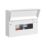 MK Sentry  12-Module 12-Way Part-Populated High Integrity Main Switch Consumer Unit with SPD