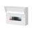 MK Sentry  12-Module 12-Way Part-Populated High Integrity Main Switch Consumer Unit with SPD