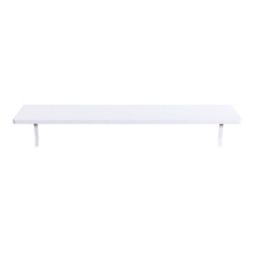 RB UK White Matte Radiator Shelf 600mm x 150mm x 18mm