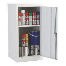 Barton  1-Shelf Acid Cabinet White 457mm x 457mm x 915mm