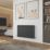 Azur 600mm x 1010mm 4295BTU Anthracite Horizontal 3 Column Radiator