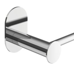 Swirl Caldew Bathroom Towel Rail Chrome 445mm x 80mm x 70mm