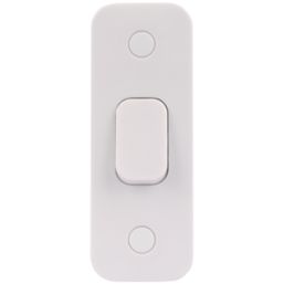 Schneider Electric Lisse 10AX 1-Gang 2-Way Retractive Architrave Switch White