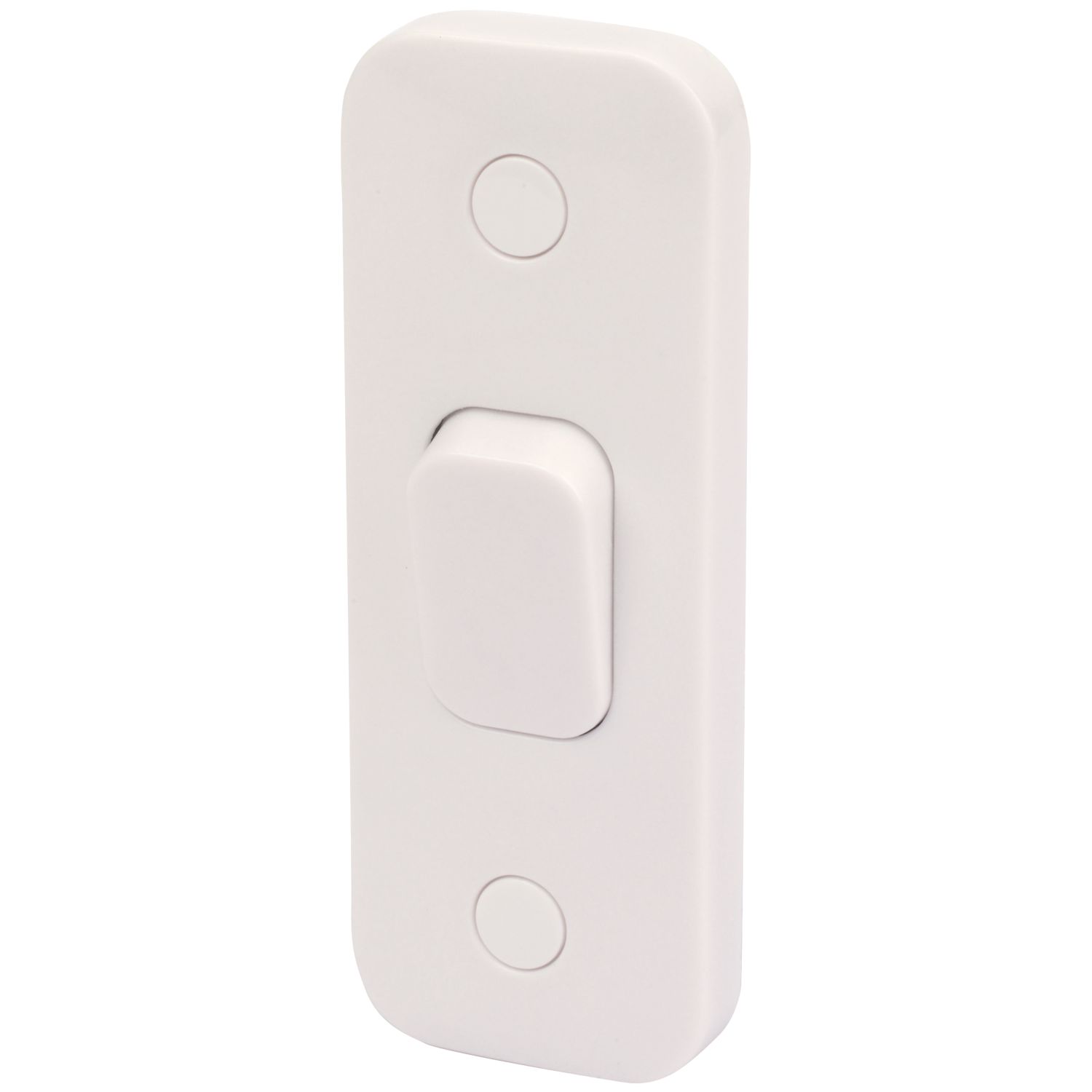 Schneider Electric Lisse 10AX 1-Gang 2-Way Retractive Architrave Switch White (2413X)