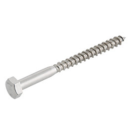 Easydrive  Hex Bolt Self-Tapping Coach Screws 8mm x 100mm 10 Pack