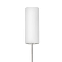 Eglo Troy 3 Floor Lamp Satin Nickel/White