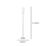 Eglo Troy 3 Floor Lamp Satin Nickel/White