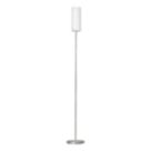 Eglo Troy 3 Floor Lamp Satin Nickel/White