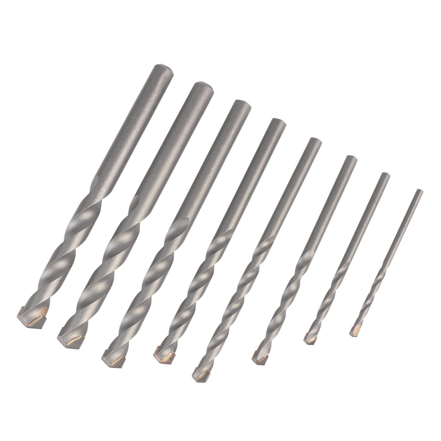 Milwaukee Straight Shank Multi-Material Drill Bit Set 8 Pieces (241GE)