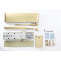 Rutland TS.9205 Fire Rated Overhead Door Closer Polished Brass