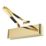 Rutland TS.9205 Fire Rated Overhead Door Closer Polished Brass