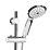 Bristan Aspen Rear-Fed Concealed Chrome Thermostatic Mixer Shower