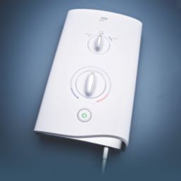Mira Sport White/Chrome 7.5kW  Electric Shower