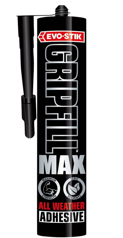 Evo-Stik Gripfill Max Grab Adhesive White 290ml