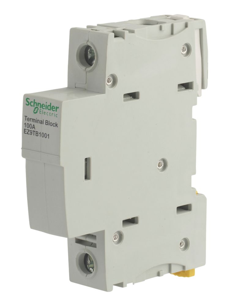 Schneider Electric Easy9 100A SP Terminal Block Screwfix